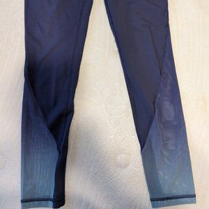 Victoria's Secret Knockout Tights Blue Ombre Size Medium Long
